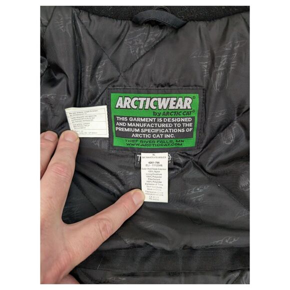 ARCTIC CAT Sno Pro A Tex Jacket Mens XL Waterproof Genuine Team Racewear *READ - Picture 6 of 10